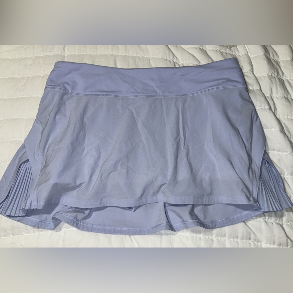 Lululemon skort size 10 periwinkle color